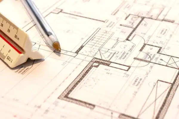 Image of architect Chelmsford drawings